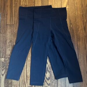 Black High-Waisted Leggings